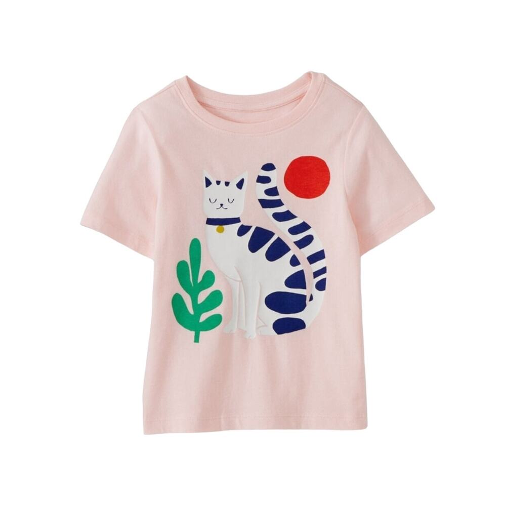 Hanna Andersson NWT Pink Graphic T-Shirt. Size 10.